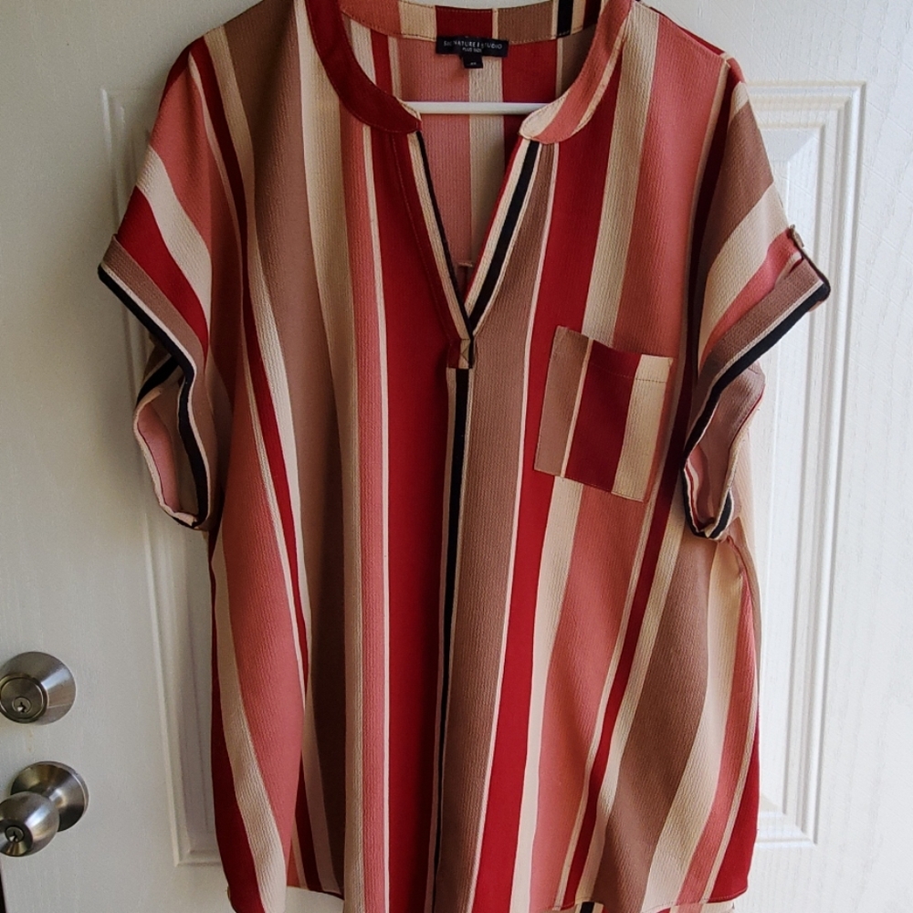 Striped dress shirt